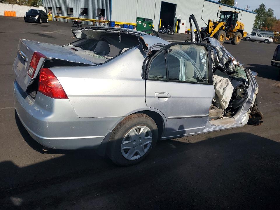 2003 Honda Civic მანქანა იყიდება აუქციონზე, vin: 1HGES16583L002785, აუქციონის ნომერი: 73094236