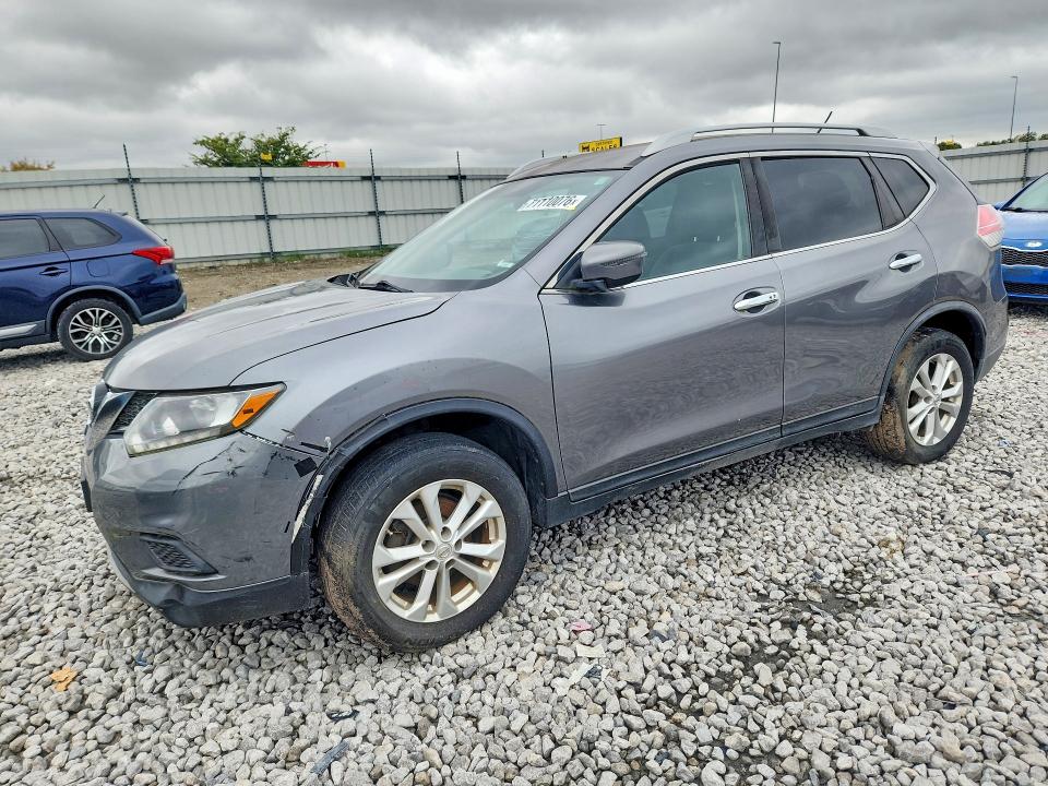 2016 Nissan Rogue მანქანა იყიდება აუქციონზე, vin: KNMAT2MV7GP637434, აუქციონის ნომერი: 71110076
