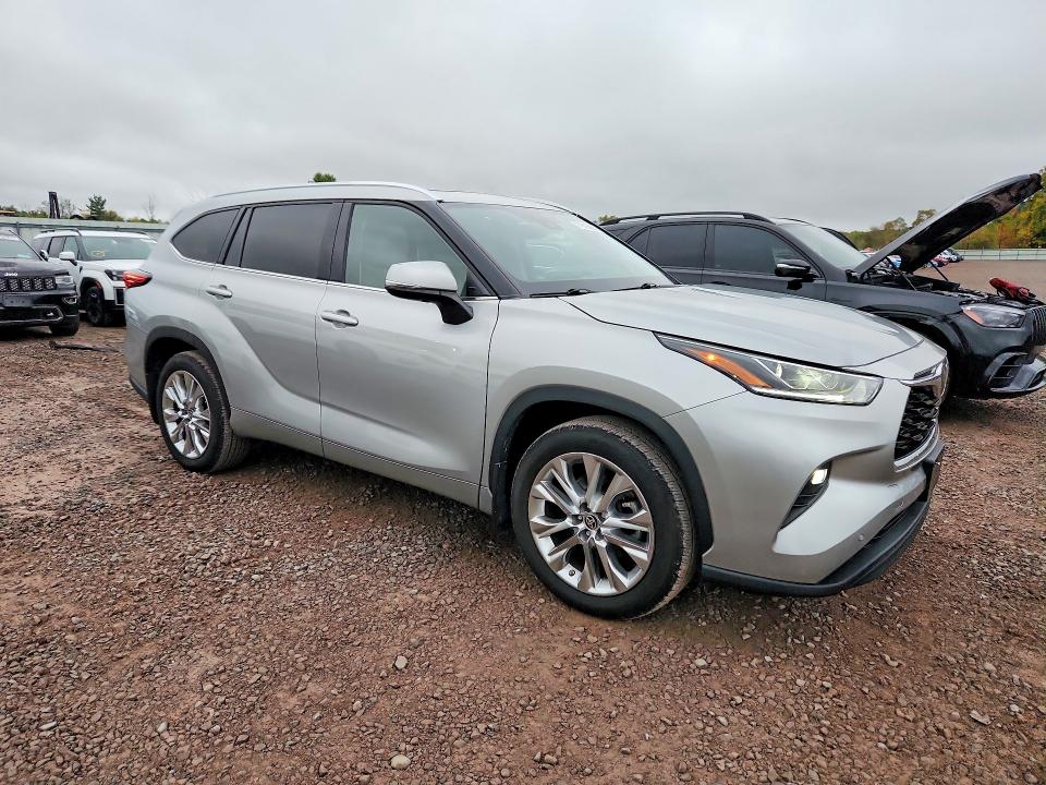 2021 Toyota Highlander მანქანა იყიდება აუქციონზე, vin: 5TDDZRBH7MS540219, აუქციონის ნომერი: 71615806