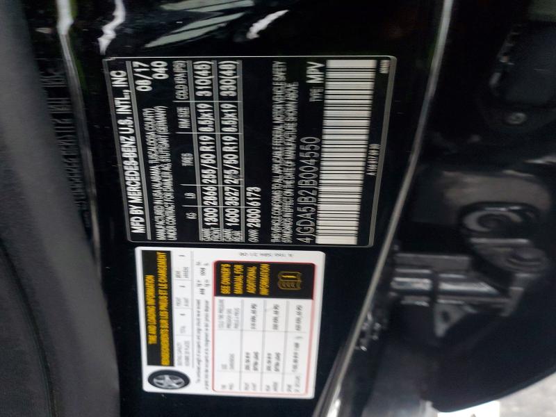 71536936 :رقم المزاد ، 4JGDA5JB2JB004550 vin ، 2018 Mercedes-benz Gle مزاد بيع