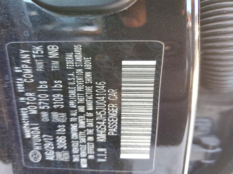 Продаж на аукціоні авто 2018 Genesis G90, vin: KMHG54JH5JU041046, номер лоту: 73799536
