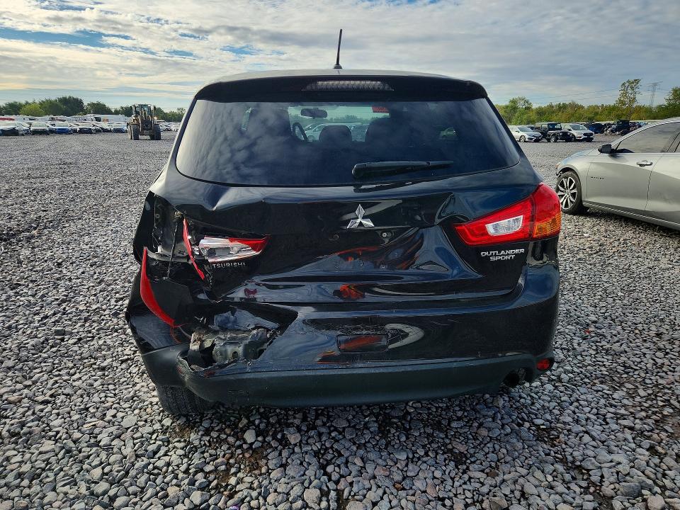 71203826 :رقم المزاد ، 4A4AP3AU7EE027346 vin ، 2014 Mitsubishi Outlander Sport مزاد بيع