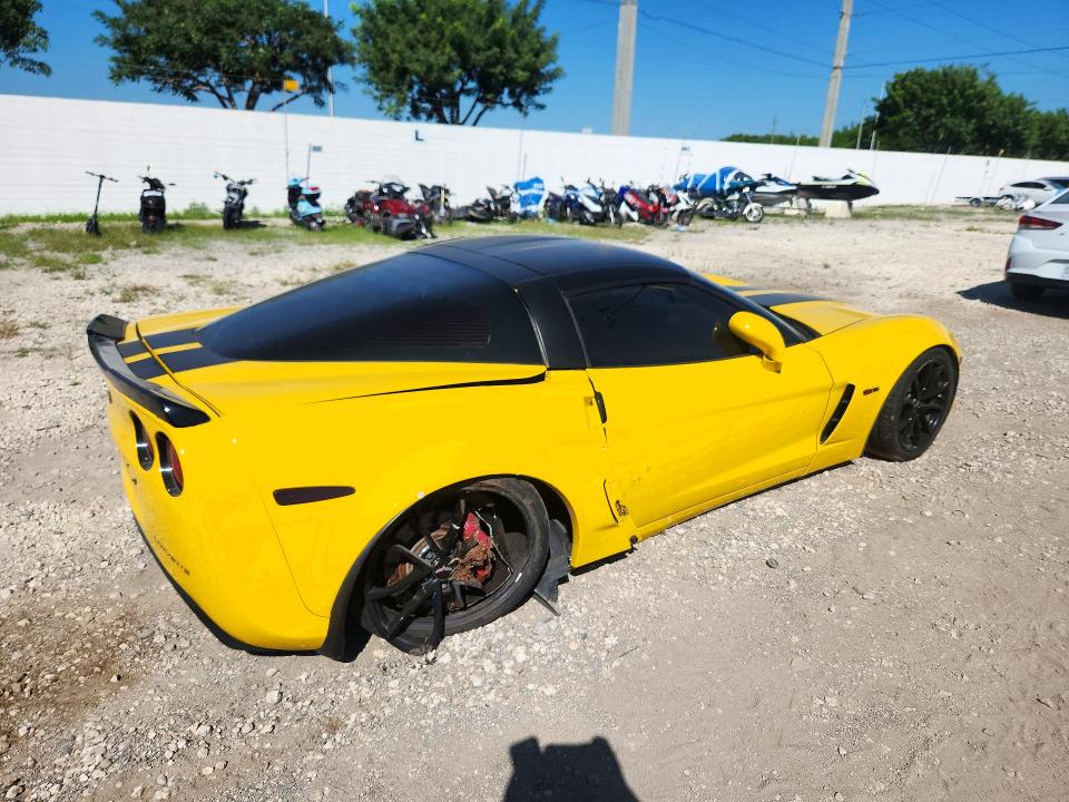 72733786 :رقم المزاد ، 1G1YY26E475101266 vin ، 2007 Chevrolet Corvette مزاد بيع