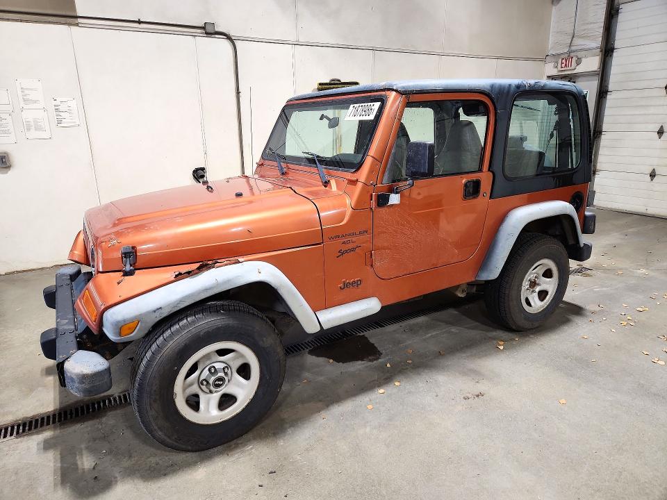 Продажа на аукционе авто 2001 Jeep Wrangler / Tj, vin: 1J4FA49SX1P329150, номер лота: 71878986