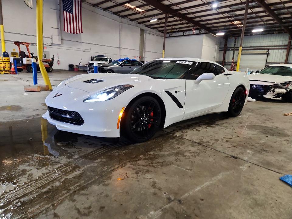 72599286 :رقم المزاد ، 1G1YH2D7XJ5100649 vin ، 2018 Chevrolet Corvette مزاد بيع