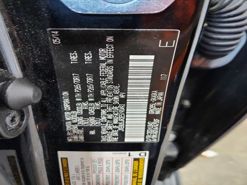 Aukcja sprzedaży 2014 Toyota 4runner, vin: JTEBU5JR2E5190493, numer aukcji: 71503736