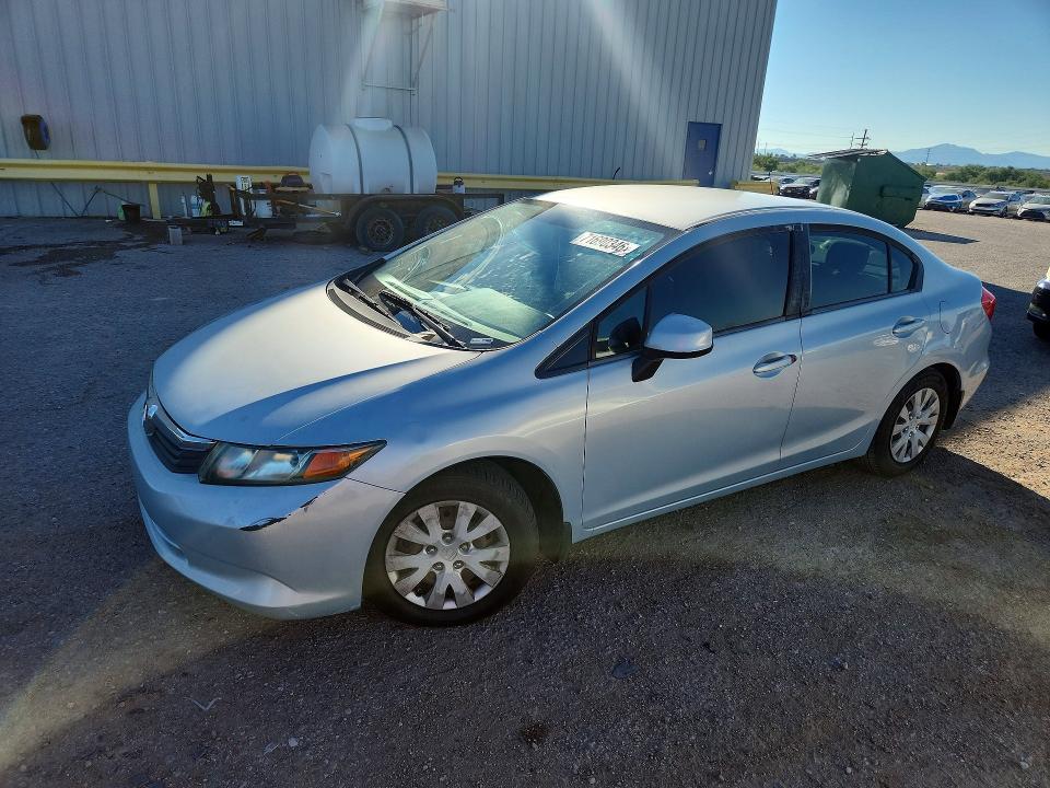 Auction sale of the 2012 Honda Civic, vin: 19XFB2F58CE316180, lot number: 71690346