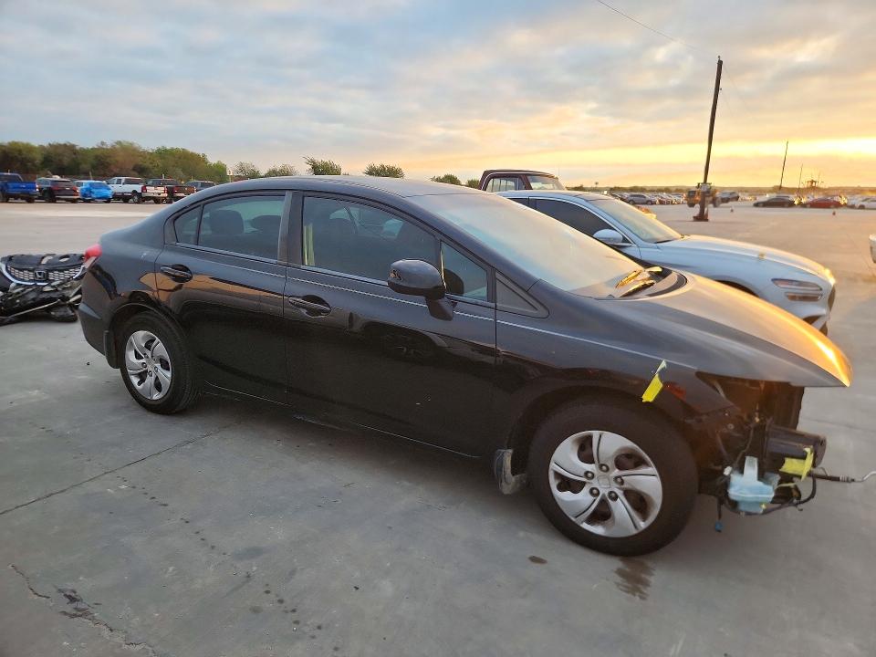 71976226 :رقم المزاد ، 19XFB2F54FE087873 vin ، 2015 Honda Civic مزاد بيع