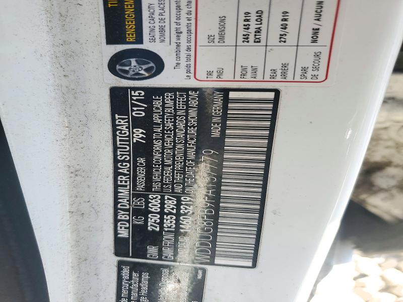 Продажа на аукционе авто 2015 Mercedes-benz S, vin: WDDUG8FB9FA157779, номер лота: 72234366