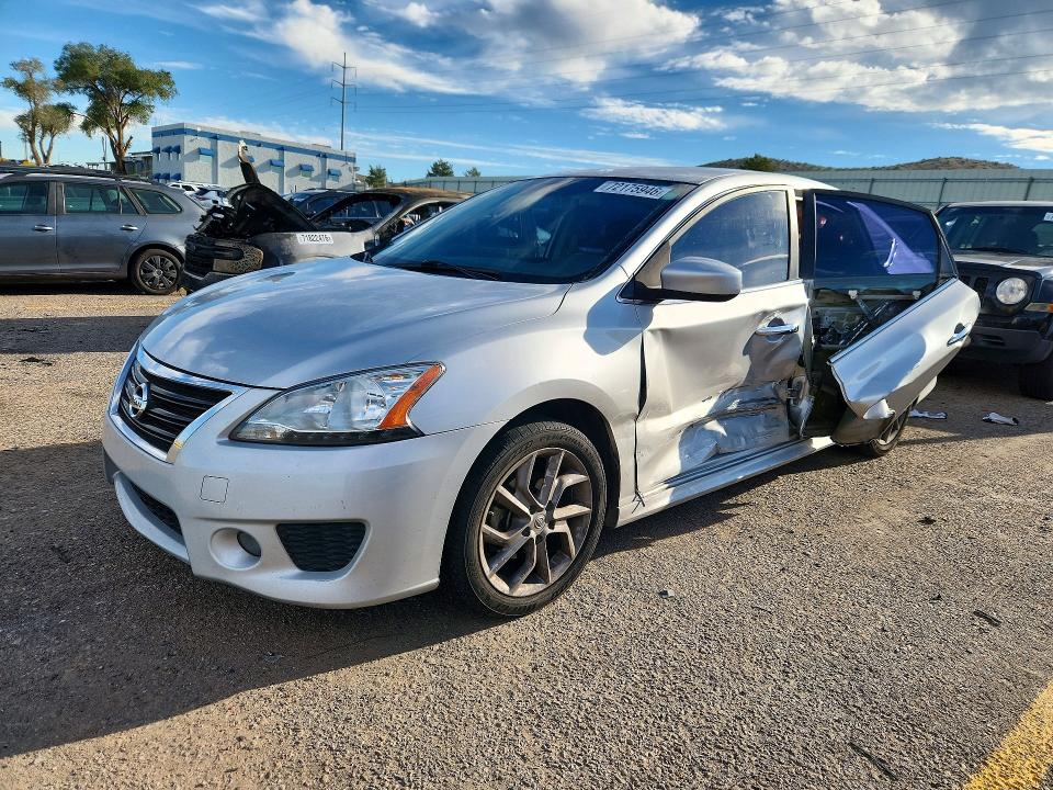 Продажа на аукционе авто 2013 Nissan Sentra, vin: 3N1AB7AP3DL663903, номер лота: 72175946