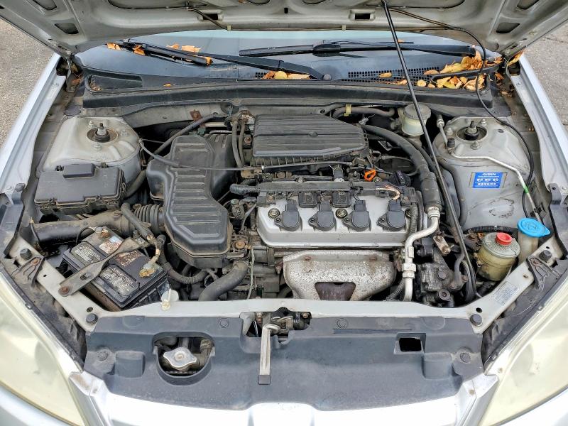 2004 Honda Civic მანქანა იყიდება აუქციონზე, vin: 2HGES16384H533532, აუქციონის ნომერი: 71163926