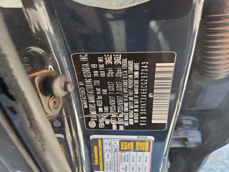 71305796 :رقم المزاد ، 5XYKT3A66CG297343 vin ، 2012 Kia Sorento مزاد بيع