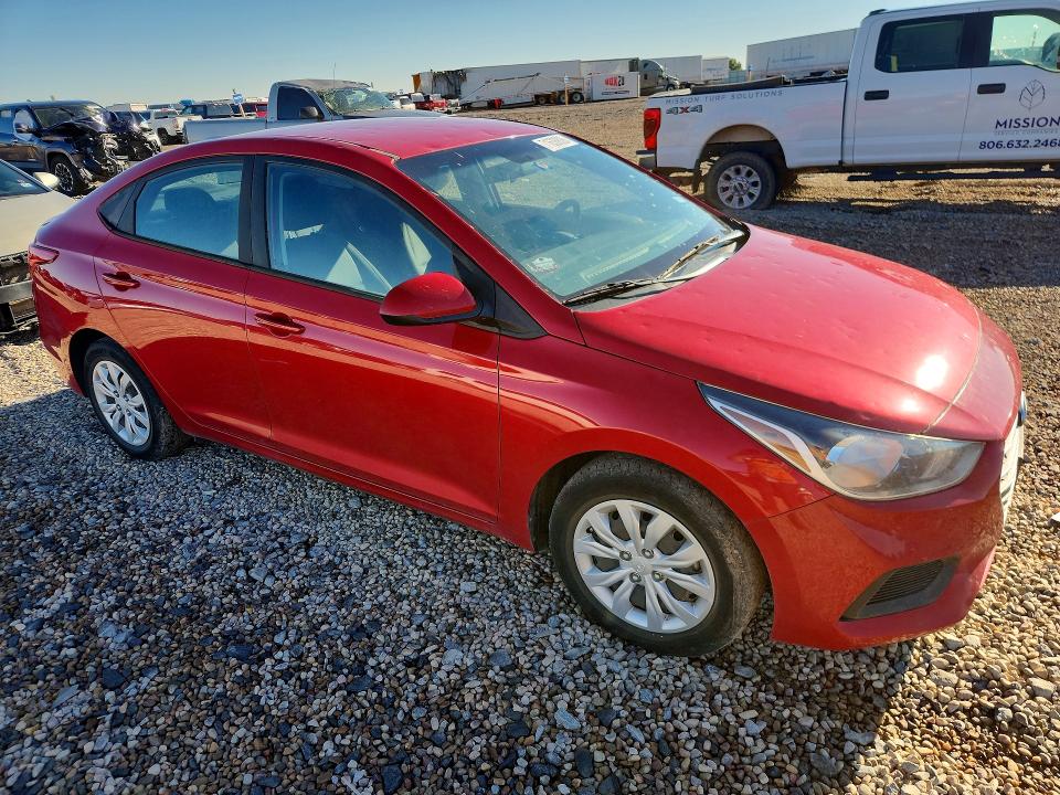 71638806 :رقم المزاد ، 3KPC24A66NE176910 vin ، 2022 Hyundai Accent مزاد بيع