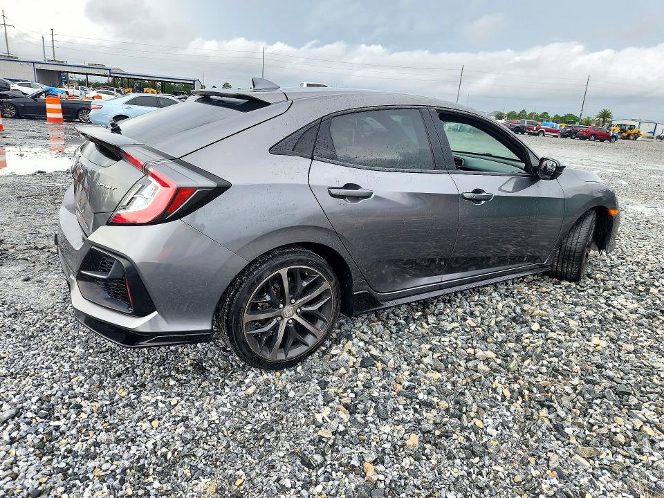 71927826 :رقم المزاد ، SHHFK7H49MU210008 vin ، 2021 Honda Civic مزاد بيع