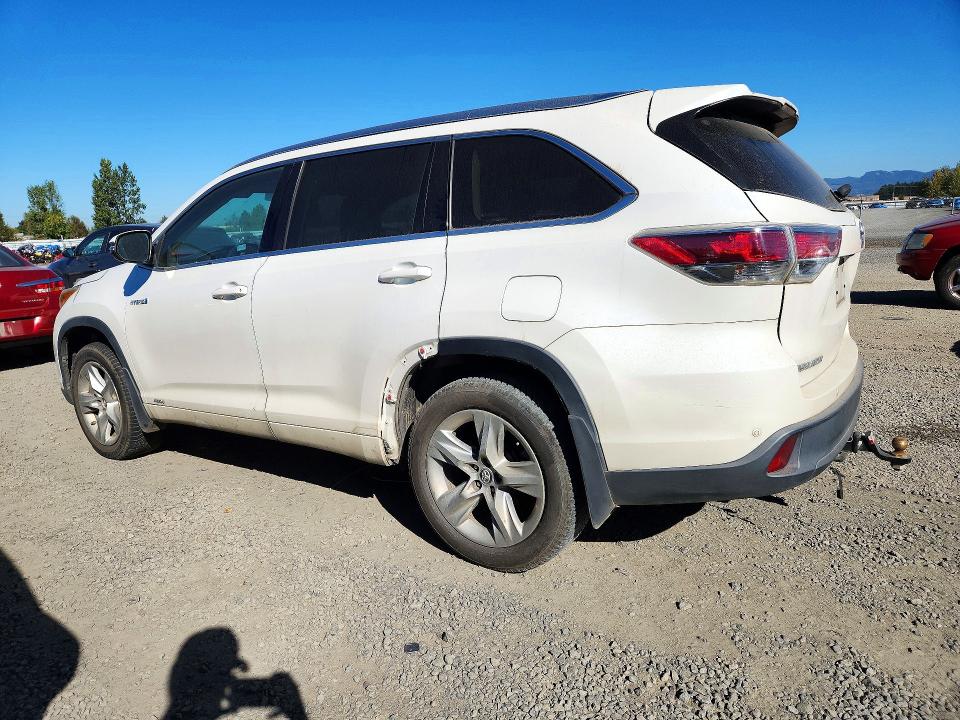Продаж на аукціоні авто 2016 Toyota Highlander Hybrid, vin: 5TDDCRFH6GS018259, номер лоту: 71305896