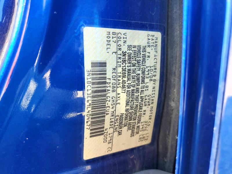Продажа на аукционе авто 2009 Nissan Versa, vin: 3N1BC13E69L404677, номер лота: 71461896