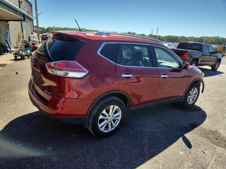 2015 Nissan Rogue მანქანა იყიდება აუქციონზე, vin: 5N1AT2MV3FC756373, აუქციონის ნომერი: 71202176