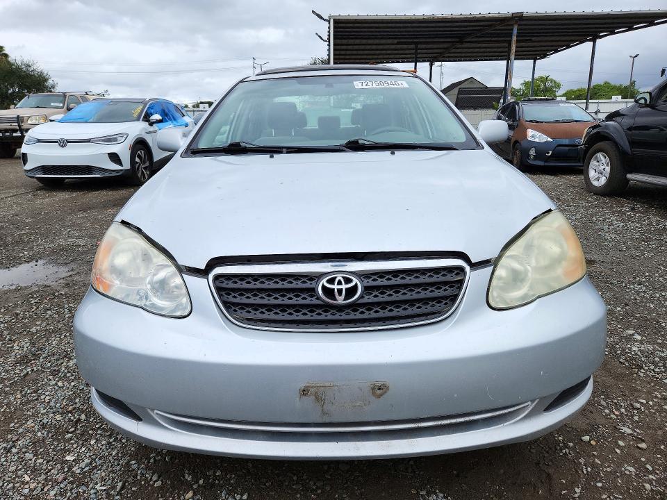 2005 Toyota Corolla მანქანა იყიდება აუქციონზე, vin: 1NXBR32E25Z465500, აუქციონის ნომერი: 72750946