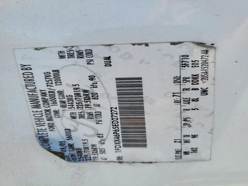 Продаж на аукціоні авто 2005 Ford F450, vin: 1FDXX46P65ED27272, номер лоту: 72916546