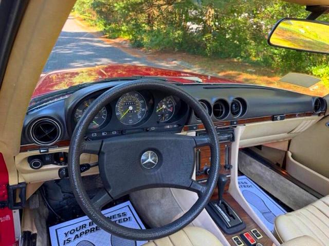 1980 Mercedes-benz 380sl მანქანა იყიდება აუქციონზე, vin: WDB10704512000301, აუქციონის ნომერი: 71377136