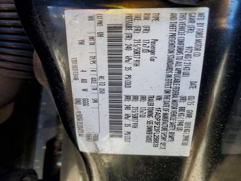 Продаж на аукціоні авто 2015 Ford Focus, vin: 1FADP3F23FL258839, номер лоту: 71602846