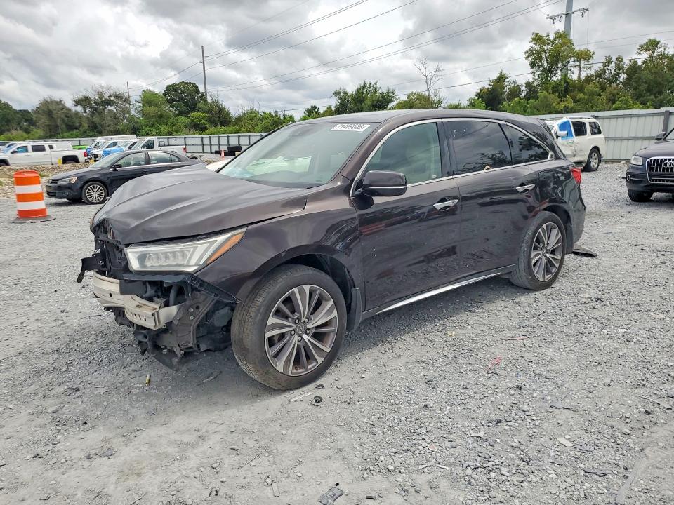 71469006 :رقم المزاد ، 5J8YD3H54JL009309 vin ، 2018 Acura Mdx مزاد بيع