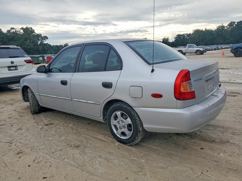 2001 Hyundai Accent მანქანა იყიდება აუქციონზე, vin: KMHCG45CX1U243727, აუქციონის ნომერი: 71768086