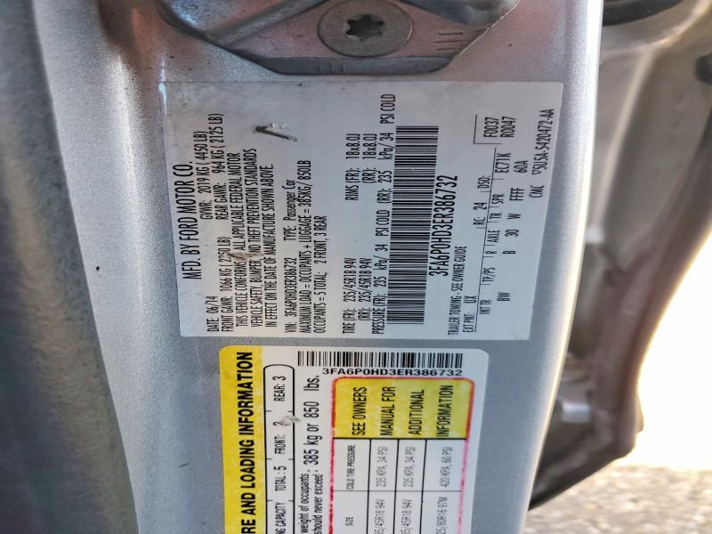 2014 Ford Fusion მანქანა იყიდება აუქციონზე, vin: 3FA6P0HD3ER386732, აუქციონის ნომერი: 71458186