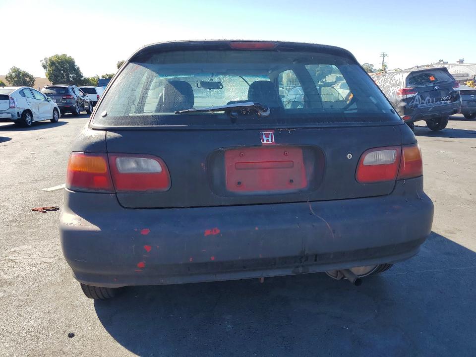 70375776 :رقم المزاد ، 2HGEH2365SH521693 vin ، 1995 Honda Civic مزاد بيع