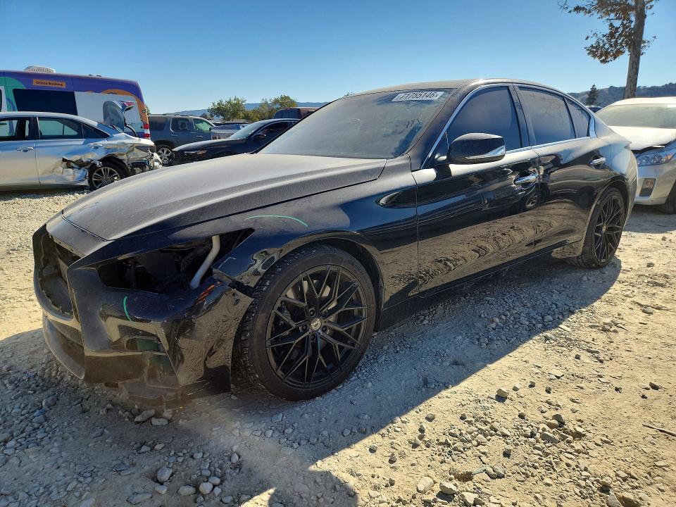 2018 Infiniti Q50 მანქანა იყიდება აუქციონზე, vin: JN1EV7AP8JM358312, აუქციონის ნომერი: 71755146