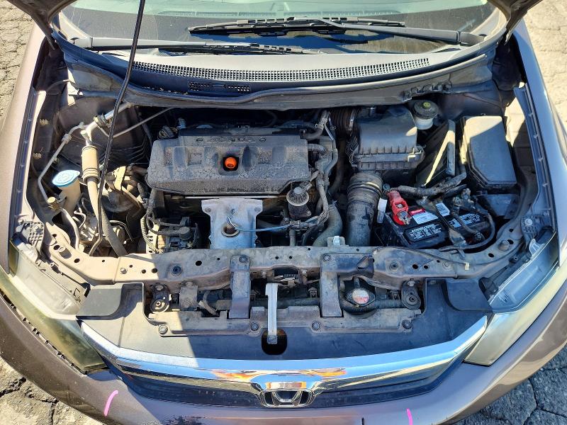 2012 Honda Civic მანქანა იყიდება აუქციონზე, vin: 19XFB2F55CE387353, აუქციონის ნომერი: 72341366
