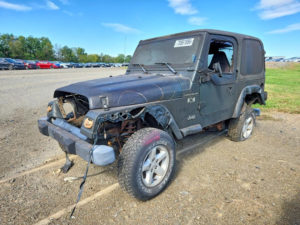 Продаж на аукціоні авто 2002 Jeep Wrangler / Tj, vin: 1J4FA39S72P767510, номер лоту: 70861886