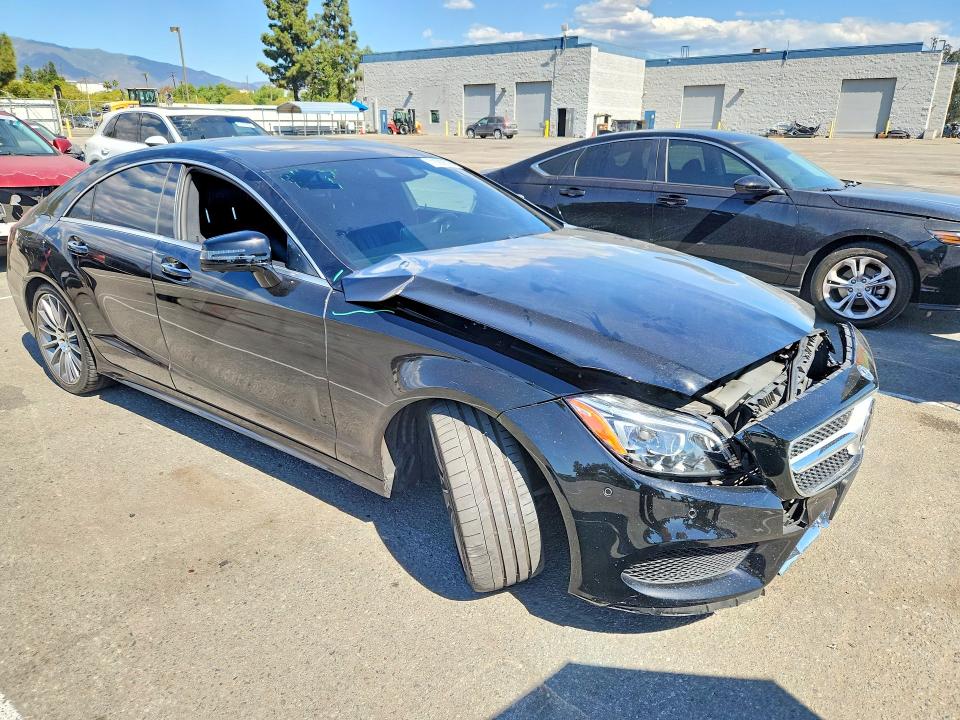 2018 Mercedes-benz Cls 550 მანქანა იყიდება აუქციონზე, vin: WDDLJ7DB4JA206602, აუქციონის ნომერი: 71582506