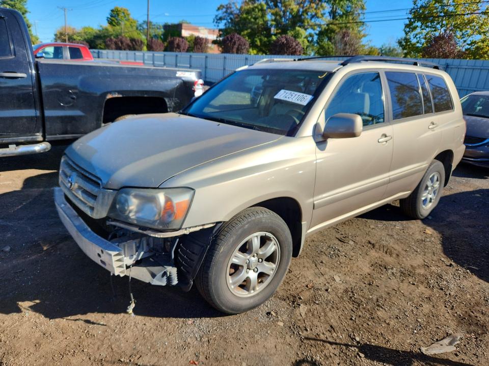 2005 Toyota Highlander მანქანა იყიდება აუქციონზე, vin: JTEEP21A350135349, აუქციონის ნომერი: 71251106