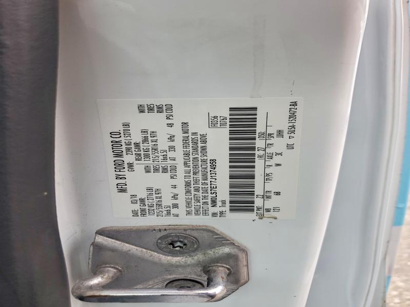 71540166 :رقم المزاد ، NM0LS7E77J1374958 vin ، 2018 Ford Transit Connect مزاد بيع