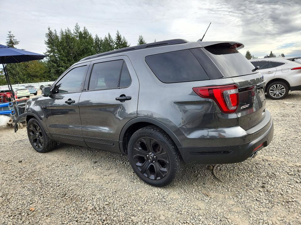 72961606 :رقم المزاد ، 1FM5K8GT2KGA52637 vin ، 2019 Ford Explorer مزاد بيع