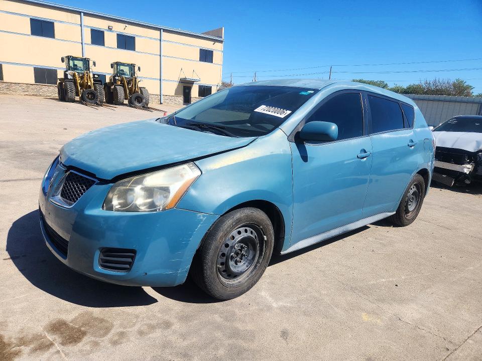 2009 Pontiac Vibe მანქანა იყიდება აუქციონზე, vin: 5Y2SP67899Z448149, აუქციონის ნომერი: 72020006