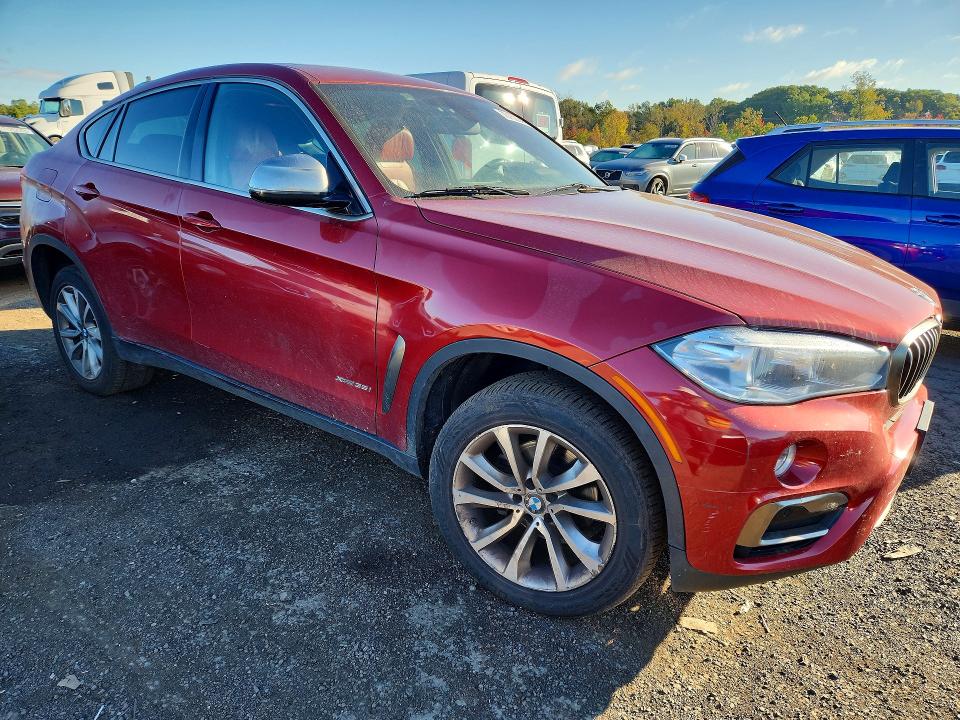 70152246 :رقم المزاد ، 5UXKU2C51J0X51186 vin ، 2018 Bmw X6 مزاد بيع