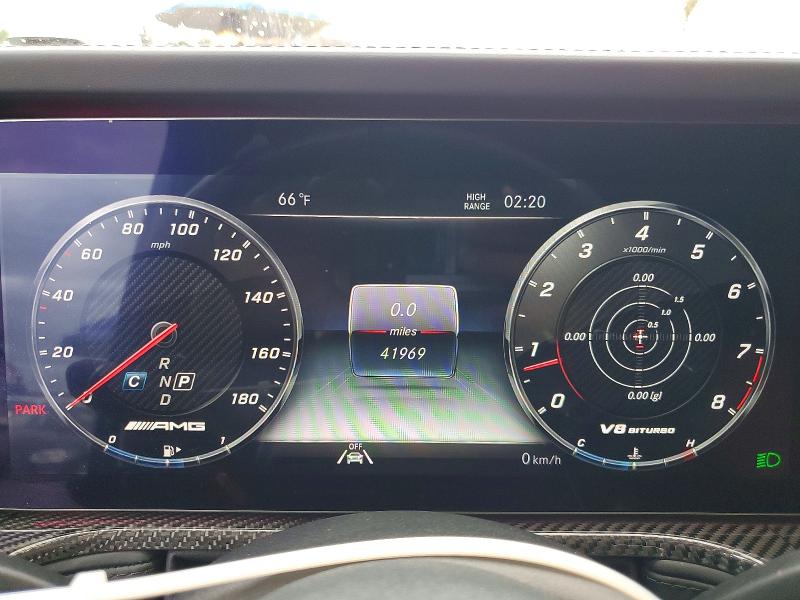 2022 Mercedes-benz G მანქანა იყიდება აუქციონზე, vin: W1NYC7HJ6NX437010, აუქციონის ნომერი: 72550856