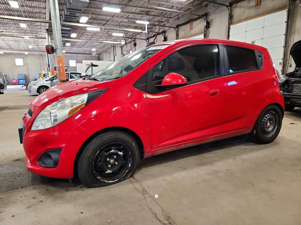 73712116 :رقم المزاد ، KL8CD6S93FC763646 vin ، 2015 Chevrolet Spark مزاد بيع