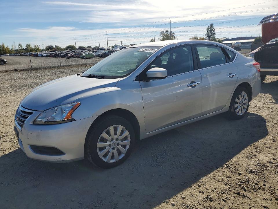 2015 Nissan Sentra მანქანა იყიდება აუქციონზე, vin: 3N1AB7AP3FL651480, აუქციონის ნომერი: 71505336