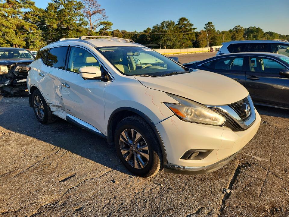 2017 Nissan Murano მანქანა იყიდება აუქციონზე, vin: 5N1AZ2MG6HN160276, აუქციონის ნომერი: 69982736