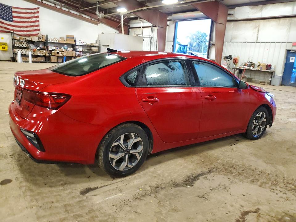 2019 Kia Forte მანქანა იყიდება აუქციონზე, vin: 3KPF24AD4KE136087, აუქციონის ნომერი: 71005266