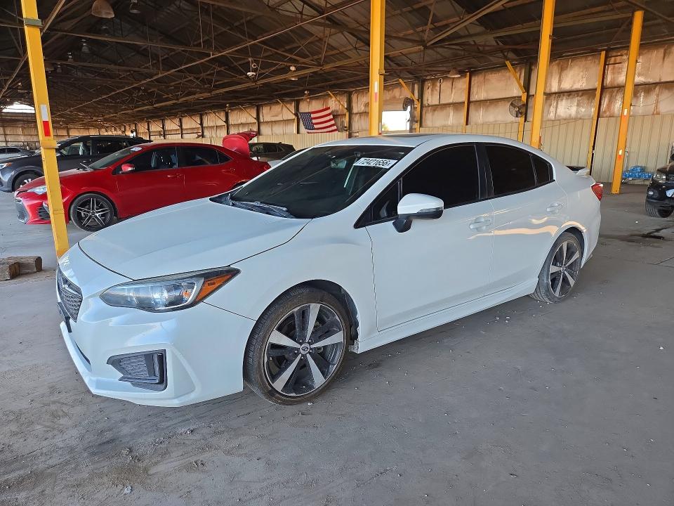 2018 Subaru Impreza მანქანა იყიდება აუქციონზე, vin: 4S3GKAM65J3609677, აუქციონის ნომერი: 72421656