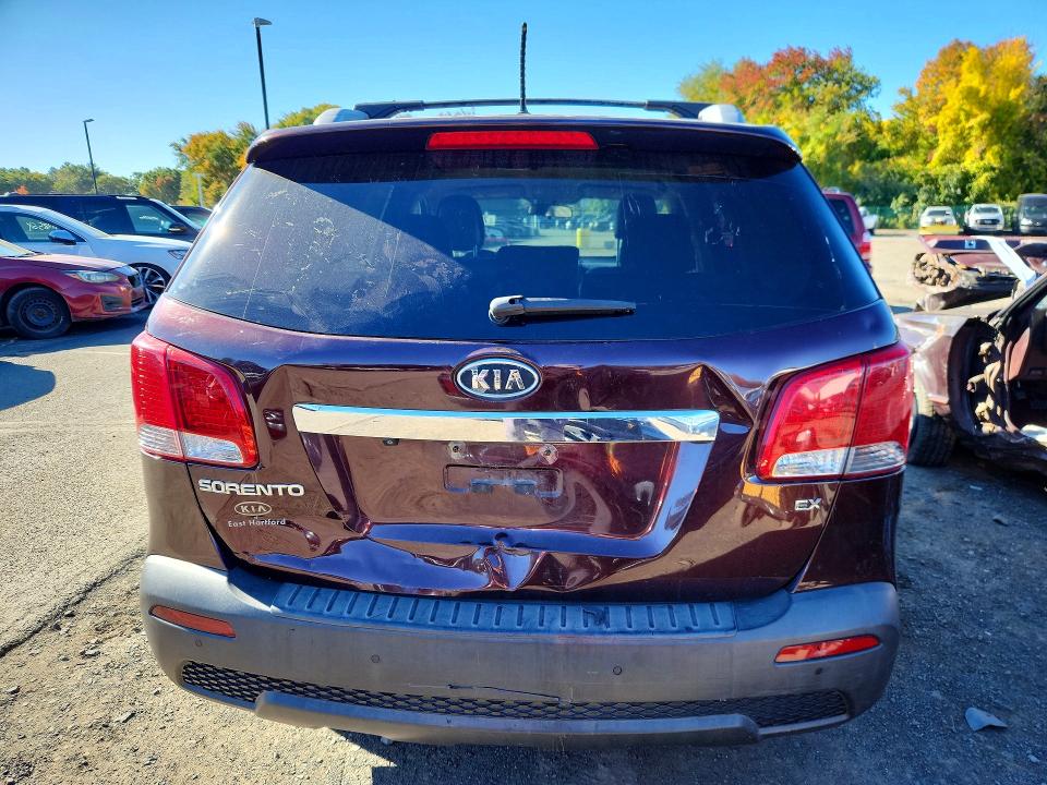 71604216 :رقم المزاد ، 5XYKUCA65CG293524 vin ، 2012 Kia Sorento مزاد بيع