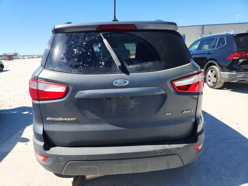 2019 Ford Ecosport მანქანა იყიდება აუქციონზე, vin: MAJ6S3GL8KC256724, აუქციონის ნომერი: 72170626