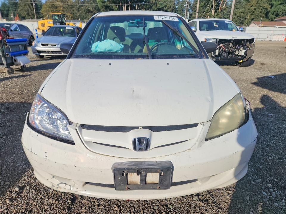 Продаж на аукціоні авто 2005 Honda Civic, vin: 2HGES16565H598933, номер лоту: 71295756