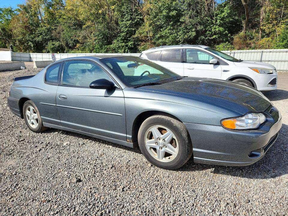 72133196 :رقم المزاد ، 2G1WW12E349431251 vin ، 2004 Chevrolet Monte Carlo مزاد بيع