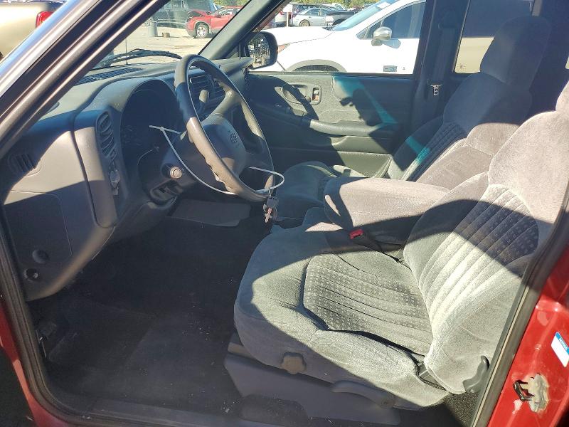 2000 Chevrolet S Truck მანქანა იყიდება აუქციონზე, vin: 1GCDT19WXY8296728, აუქციონის ნომერი: 70907006