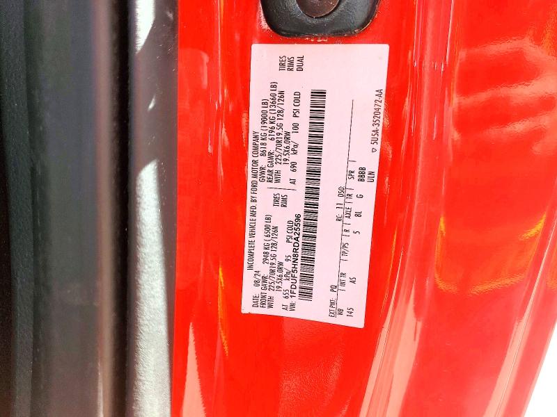 Продажа на аукционе авто 2024 Ford F550, vin: 1FDUF5HN8RDA25596, номер лота: 72174326